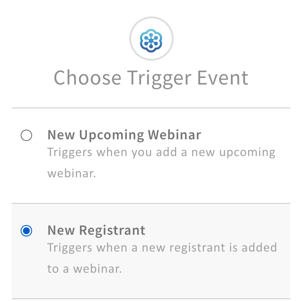 GoToWebinar Trigger