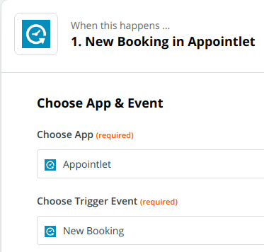 Appointlet Trigger