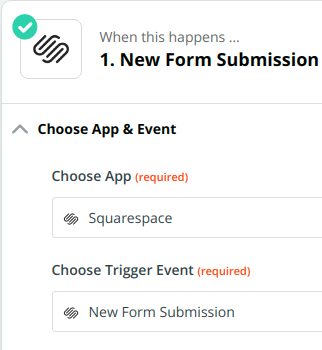 SquareSpace Trigger