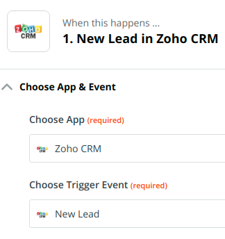 Zoho CRM Trigger